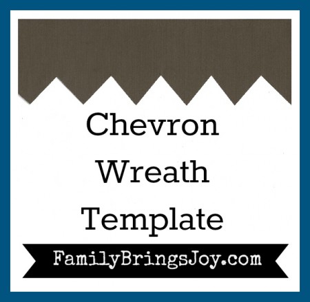 chevron wreath pattern familybringsjoy.com