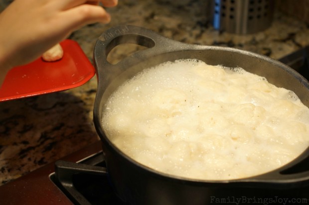 newdroppings dumplings into pot familybringsjoy.com