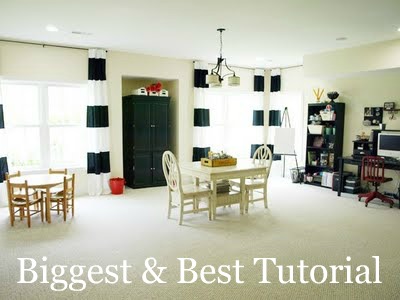 Biggest & Best Tutorial Honorable Mention for Roomspiration