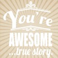 you are awesome graphic familybringsjoy.com
